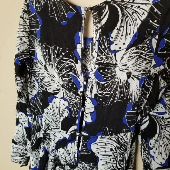 Free People First Kiss Maxi Dress Blue Black S - Picture 5 of 14